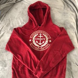 Obey anchor hoodie